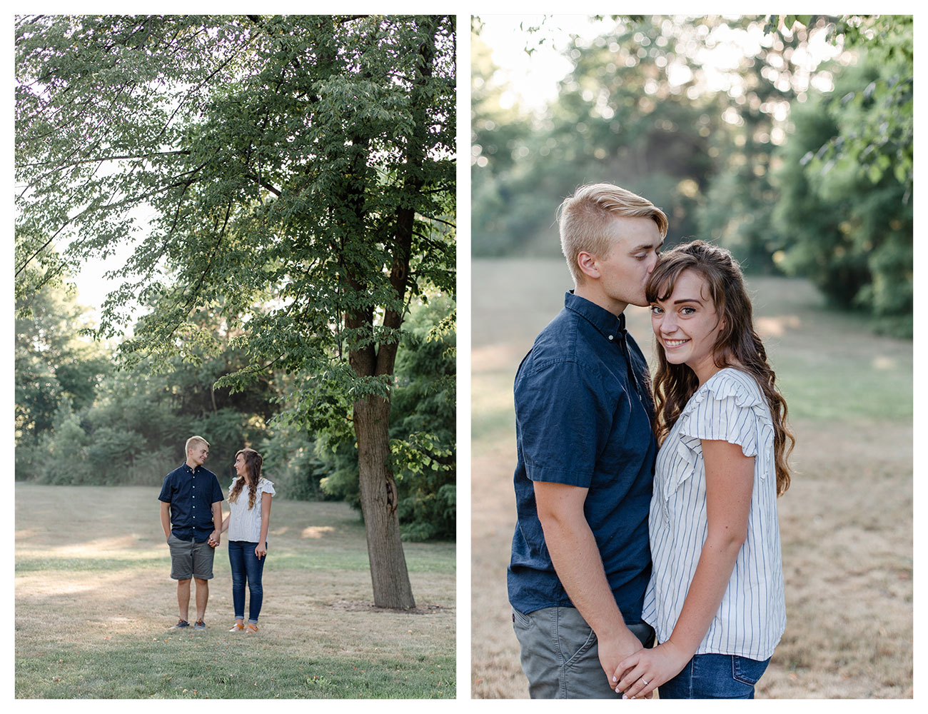 Penfield NY Summer Engagement Session | Cody & Naomi