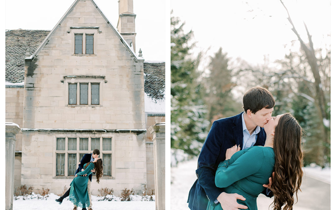 Winter Engagement Session | Hartwood Acres