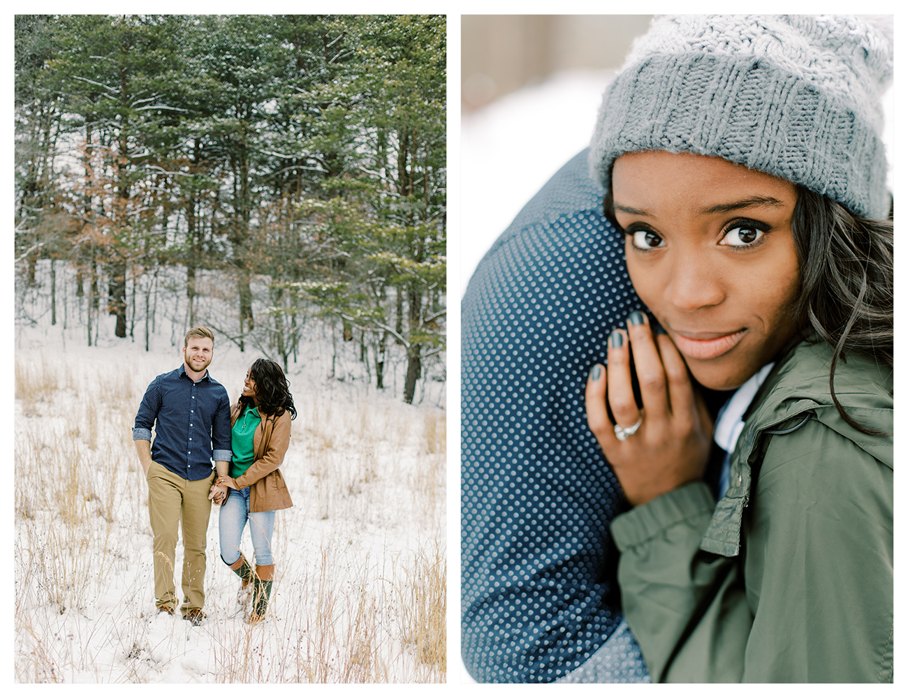 Shawnee State Park | Winter Engagement Session