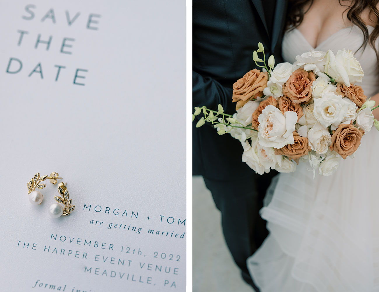 Tom + Morgan | Winter Wedding at The Harper Event Venue