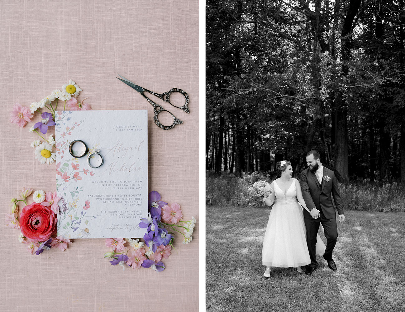 Nick & Abby | Summer Wedding at The Harper Event Venue