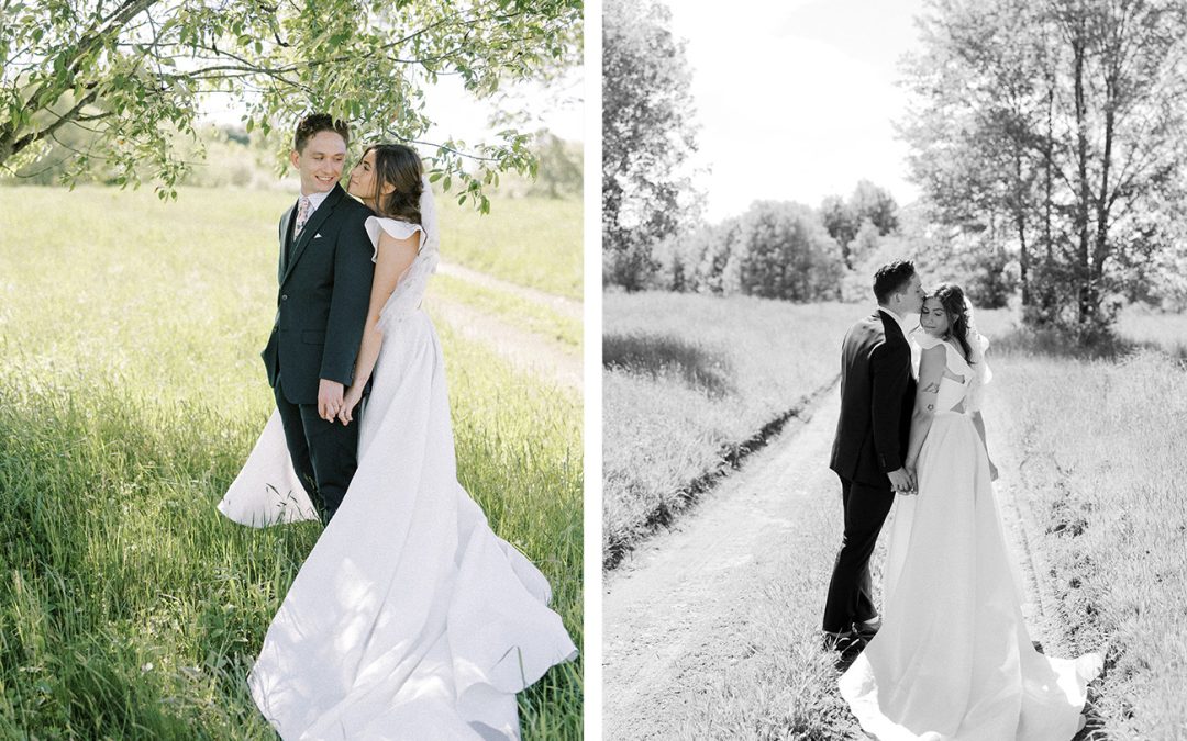 Dreamy Spring Wedding | Whittier Apple Farm