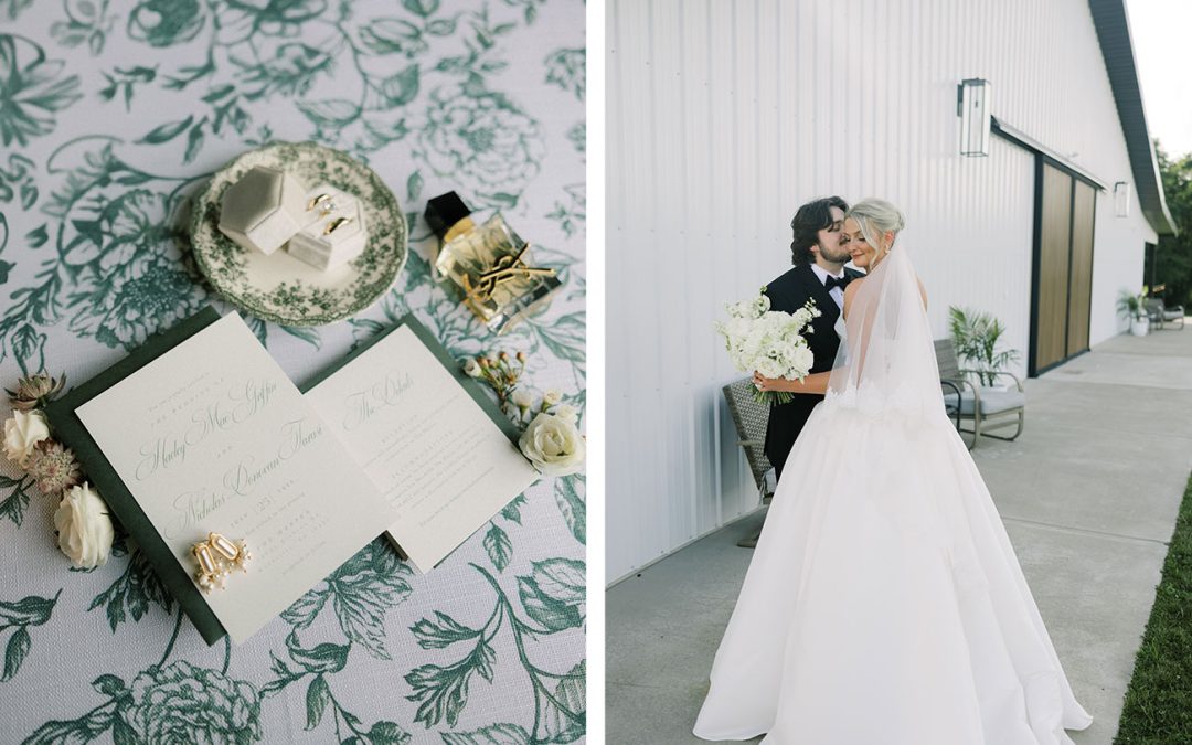 Dreamy Summer Wedding at The Harper Event Venue | Nick & Haeley