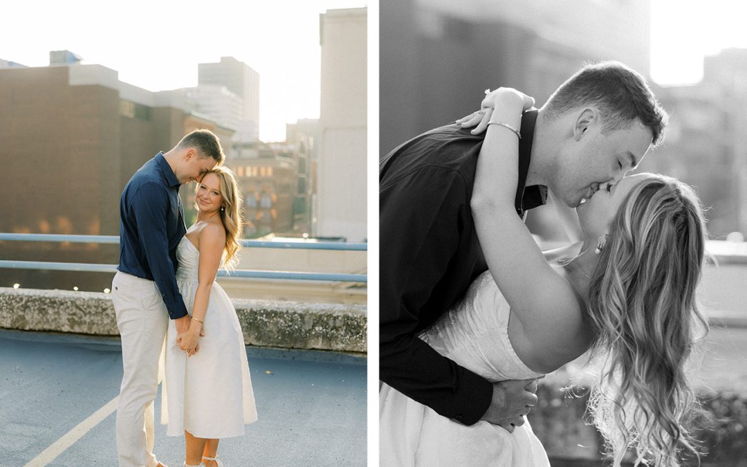 Downtown Pittsburgh Engagement Session | Chris & Emily