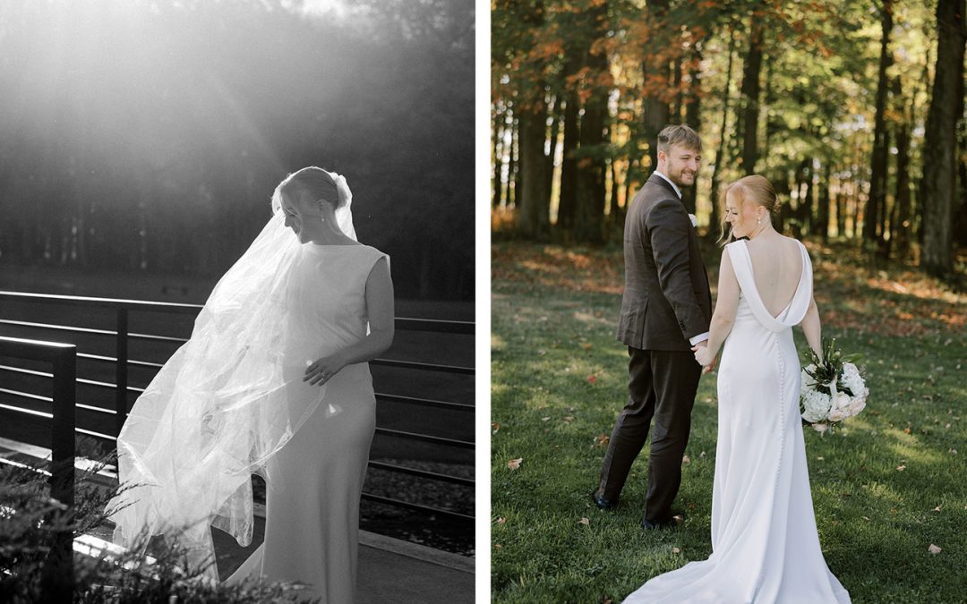 Dreamy Fall Wedding at The Harper Event Venue | Jackson & Libby